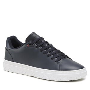 Sneakersy Tommy Hilfiger - Modern Iconic Court Cup Leather FM0FM04355 Desert Sky DW5.