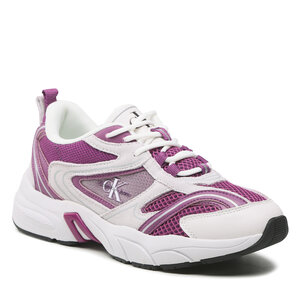 Sneakersy Calvin Klein Jeans - Retro Tennis Su-Mesh W YW0YW00891 Amethyst/Ghost Grey 0KB.