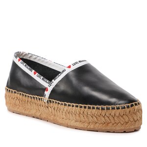 Espadrilky LOVE MOSCHINO - JA10323G1GIA0000 Nero.
