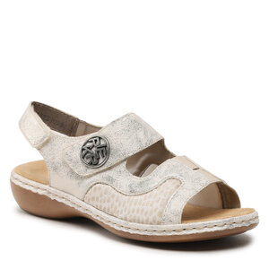 Sandále Rieker - 65989-90 Beige.