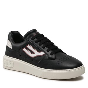 Sneakersy Bally - Triumph 6300203 Black/White Calf Plain.
