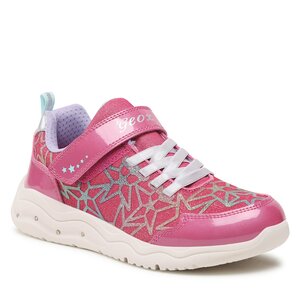 Sneakersy Geox - J Phyper Girl J35GUA0EWKNC8238 DD Fuchsia/Multicolor.
