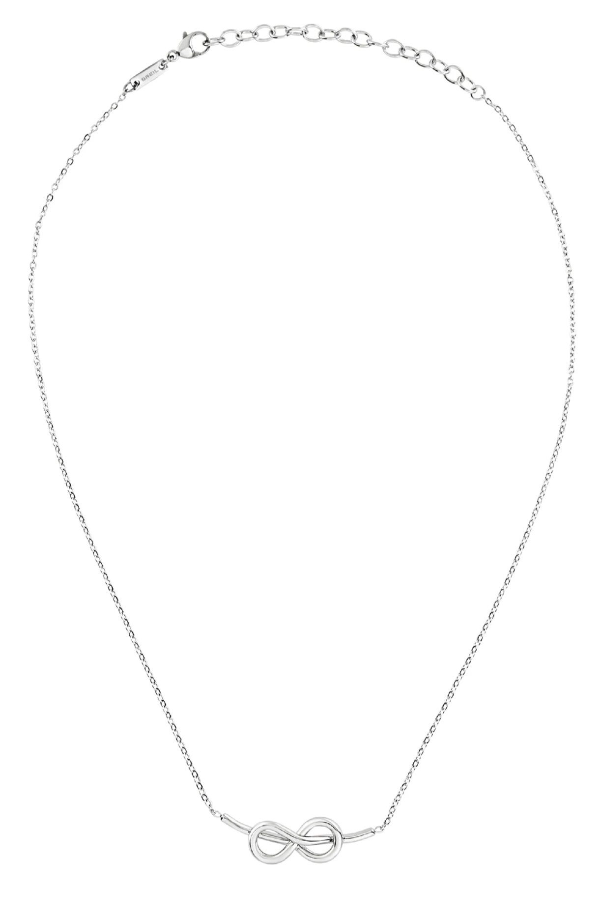 BREIL Nadčasový oceľový náhrdelník pre ženy Nekonečno B&ME TJ3500.