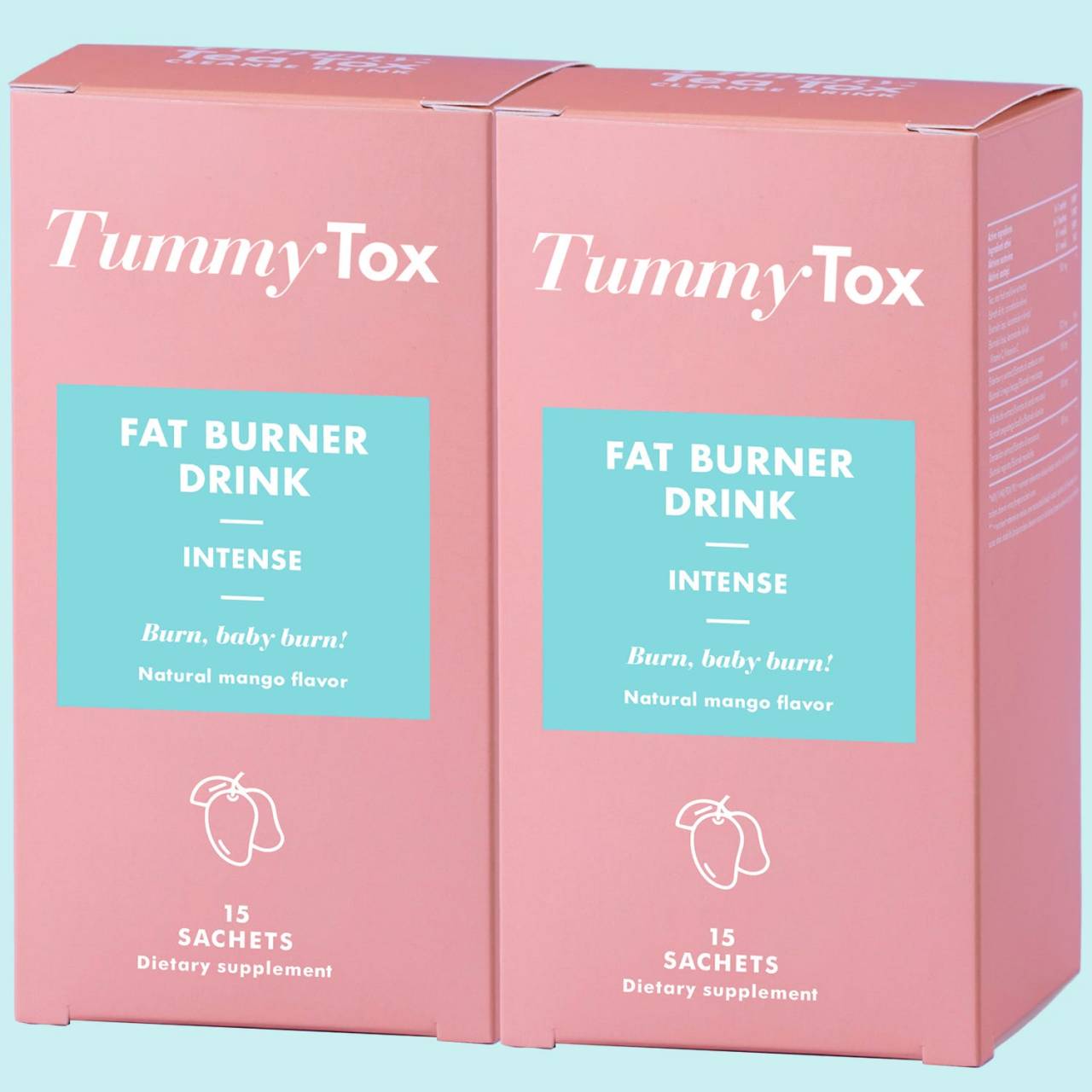 Fat Burner Drink Tummy Tox 1+1 GRATIS.