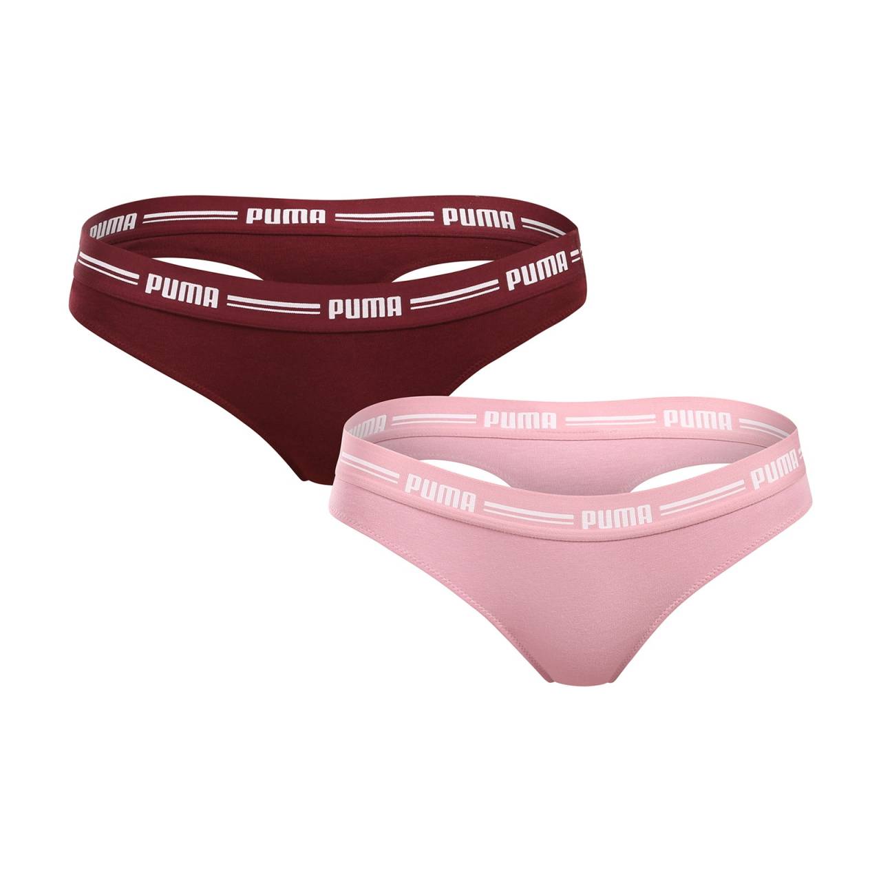 2PACK dámske tangá Puma viacfarebné (603034001 026) XL.
Doprajte si každodenné pohodlie bez kompromisov s dámskymi tangami Puma.
Mäkký materiál pre prirodzený komfort
Tanga Puma sú vyrobené zo zmesi bavlny, modalu a elastanu, čo zaručuje výnimočný komfort a odolnosť.
Športový, elegantný dizajn pre modernú ženu
Klasický strih s tkaným pásom a logom Puma kombinuje pohodlie so športovým štýlom.
Prečo by ste nemali byť bez tangá Puma

Mäkký a priedušný materiál s modálom pre výnimočnú jemnosť.
Vyšívaná guma s logom Puma – športový, štýlový detail s nápadom.
Prirodzené padnutie, ktoré zaručuje celodenné pohodlie.

Spodná bielizeň Puma nie je určená len pre športovcov
Značka Puma je známa po celom svete predovšetkým vďaka oblečeniu a spodnej bielizni, ktoré nosia slávni športovci.
Ako sa starať o tangá Puma
Aby vaše obľúbené spodné prádlo zostalo dlho v perfektnom stave, odporúčame dodržiavať tieto pokyny na údržbu.

Pranie: Prajte na 30 °C, najlepšie naruby a s jemnými pracími prostriedkami bez aviváže.
Sušenie: Nesušte v sušičke.
Žehlenie: Nežehlite.

 
Tip: Staňte sa odborníkom na starostlivosť o spodnú bielizeň vďaka tipom v našom článku a doprajte svojim obľúbeným kúskom starostlivosť, ktorú si zaslúžia.