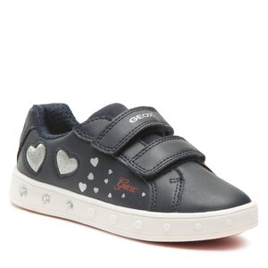 Sneakersy Geox - J Skylin Girl J358WA054ASC0673 S Navy/Silver.