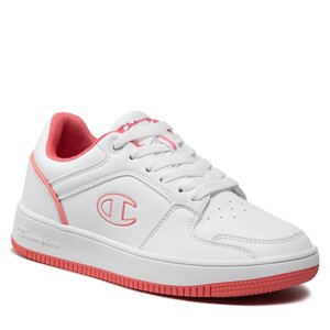Sneakersy Champion - Rebound 2.0 Low S11470-CHA-WW001 Wht/Coral.