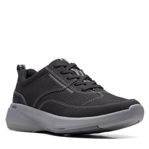 Poltopánky Clarks - Lehman Mix 26171558 Black.