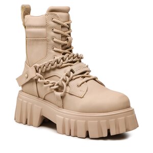 Členková obuv Buffalo - Lion Mid Chain BN1270081 Cream.