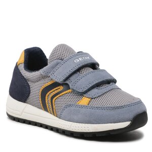 Sneakersy Geox - J Alben Boy J159EA01420C1L2V S Lt Grey/Yellow.