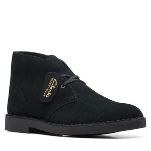 Šnurovacia obuv Clarks - Desert Bt Evo Black Sde.