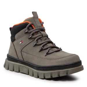 Šnurovacia obuv Tommy Hilfiger - Lace-Up Bootie T3B5-32523-1441 M Grey A133.