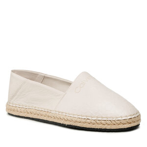 Espadrilky Calvin Klein - Espadrille-Hf Mono HW0HW01456 Crystal Gray Mono 0JX.