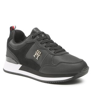 Sneakersy TOMMY HILFIGER - Th Essential Runner FW0FW06860  Black BDS.