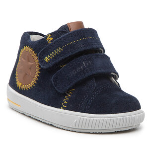 Sneakersy Superfit - 1-000345-8010 Blau/Braun.