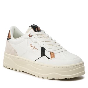 Sneakersy Pepe Jeans - Kore Retry W PLS31447 Off White.