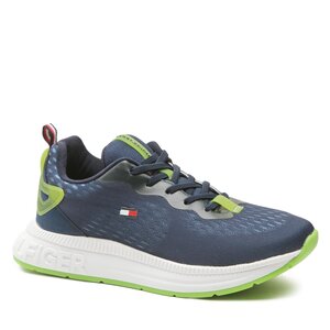 Sneakersy Tommy Hilfiger - Low Cut Lace-Up Sneaker T3X9-32892-0702 S Blue 800.