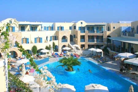 Grécko Santorini Aegean Plaza 4 dňový pobyt Raňajky Letecky Letisko: Praha June 2026 ( 9/06/26-12/06/26)