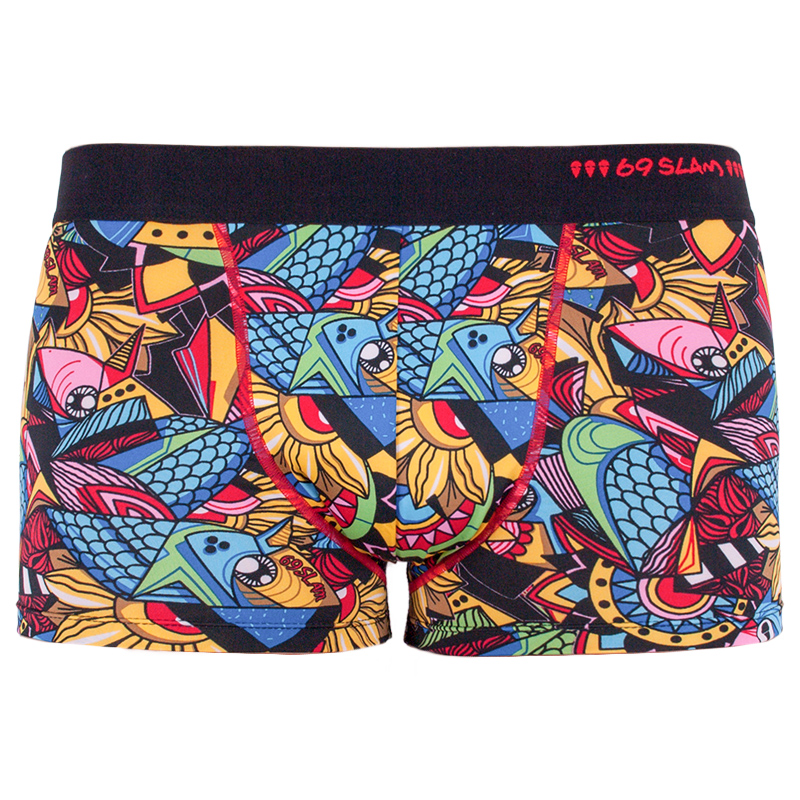 Pánske boxerky 69SLAM hip ikankan M, trenky.
Pánske boxerky 69SLAM hip sú predstaviteľom kratšieho vyhotovenia strihu.