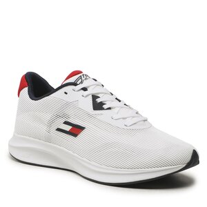 Sneakersy Tommy Hilfiger - Ts Sleek 6 Speed FD0FD00054 White YBR.