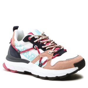 Sneakersy Napapijri - NP0A4HKN White/Pink/Blue 0A1.