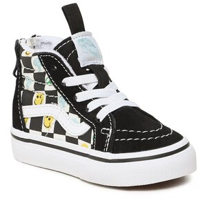 Sneakersy Vans - Sk8-Hi Zip VN000XG5BML1 Melted Check Black/Multi.