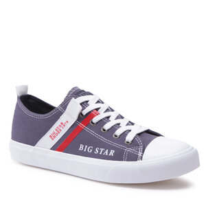 Plátenky Big Star Shoes - LL174006 Navy.