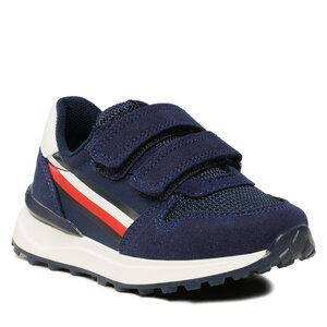 Sneakersy Tommy Hilfiger - Stripes Low T1B9-32882-1587 M Blue/White X007.