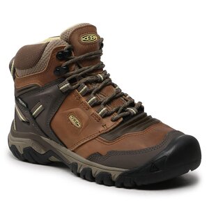 Trekingová obuv Keen - Ridge Flex Mid Wp W 1026616 Safari/Custard.