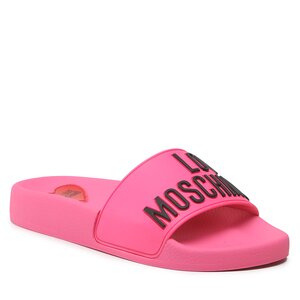 Šľapky LOVE MOSCHINO - JA28052G1GI13604 Fluo Fuxia/Nero.