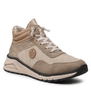 Sneakersy Rieker - M4920-64 Beige.