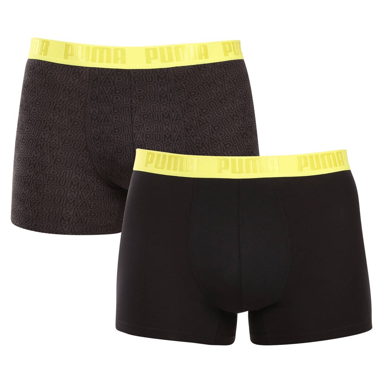 2PACK pánske boxerky Puma viacfarebné (701231478 004) XXL, trenky.
Užite si dokonalú kombináciu pohodlia a moderného štýlu s pánskymi boxerkami Puma.
Kvalitný materiál, ktorý vás nesklame
Boxerky sú vyrobené z prvotriednej bavlnenej zmesi s prímesou elastanu, ktorá zaručuje ich mäkkosť, priedušnosť a pružnosť.
Moderný dizajn a presný strih na každodenné nosenie
Nadčasové farebné prevedenie si nájde miesto v šatníku každého štýlového muža.
Prečo si kúpiť boxerky Puma

Štýlový a moderný dizajn: Minimalistický vzhľad s pohodlným elastickým pásom dodáva boxerkám elegantný štýl vhodný pre každého muža.
Kvalitný materiál: Zmes bavlny a elastanu poskytuje mäkkosť, priedušnosť a odolnosť, takže boxerky sa dokonale prispôsobia vášmu telu a dlho vydržia.
Presný strih a dokonalá podpora: Dlhšie nohavice poskytujú dostatočné krytie a zabraňujú odieraniu stehien.

Spodná bielizeň Puma sa hodí nielen športovcom
Značka Puma je známa po celom svete vďaka svojmu oblečeniu a spodnej bielizni, ktorú nosia slávni športovci.
Ako sa starať o boxerky Puma
Aby vám nové boxerky dlho vydržali, odporúčame dodržiavať tieto pokyny.

Pranie: Odporúčame prať pri maximálnej teplote 40 °C, aby sa zachovala kvalita materiálu.
Žehlenie: Nežehlite, aby ste nepoškodili elastické vlákna.
Sušenie: Neodporúča sa používať sušičku, aby boxerky nestratili svoju pružnosť a tvar.

Tip: Hľadanie obľúbenej spodnej bielizne môže byť beh na dlhé trate, preto chceme, aby vám obľúbené kúsky dlho vydržali.