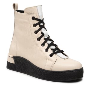 Členková obuv Manitu - 990156-81 Offwhite.