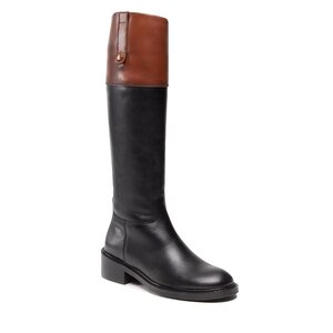 Čižmy vo vojenskom štýle Dune London - Tonia 586 00895005800105860360 Black.