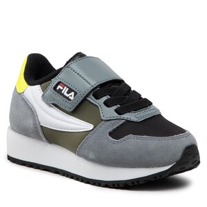 Sneakersy Fila - Retroque Velcro Kids FFK0036.83149 Black/Loden Green.
