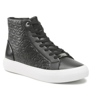 Sneakersy Calvin Klein - Vulc High Top Mono Mix HW0HW01374 Seasonal Black Mono 0GK.