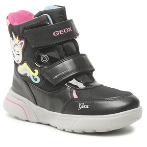 Snehule Geox - J Sveggen G.B Abx A J268AA 0FUNF C9240 S Black/Multicolor.