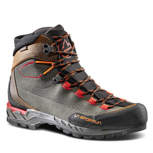 Trekingová obuv La Sportiva - Trango Tech Leather Gtx GORE-TEX 21S900208 Carbon/Hawaiian Sun.