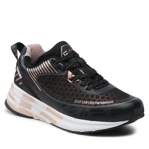 Sneakersy EA7 Emporio Armani - X8X093 XK238 R699 Black/Rose Gold.