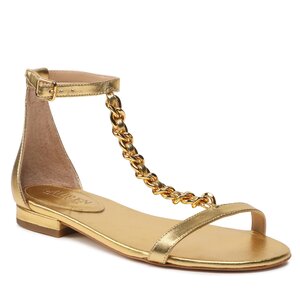 Sandále Lauren Ralph Lauren - Elise 802900075001 Modern Gld.
