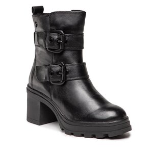 Členková obuv Caprice - 9-25400-29 Black Nappa 022.