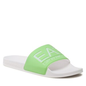 Šľapky EA7 Emporio Armani - XCP001 XCC22 S652 Paradise Green/White.