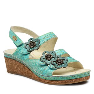 Sandále Laura Vita - Fascineo 41 Turquoise.