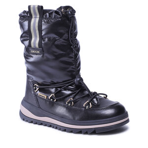 Snehule Geox - J Adelhide G.Babx E J26EWE 0LVBC C0495 D Glack/Gold.