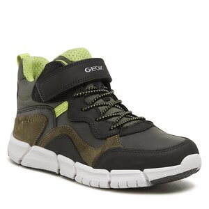 Šnurovacia obuv Geox - J Flexyper B.B Abx A J269XA 032ME C3222 D Military/Green.