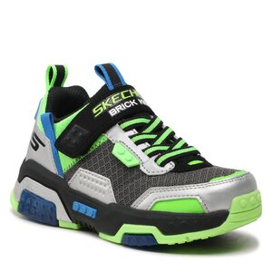 Sneakersy Skechers - Brick Kicks 2.0 402219L/SLBK Silver/Black.