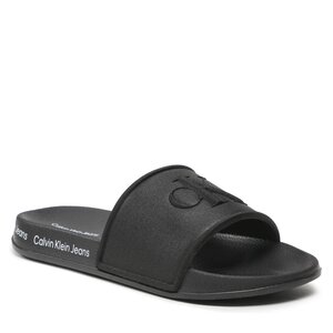 Šľapky Calvin Klein Jeans - Logo Pool Slide V3B0-80637-1231 S Black 999.