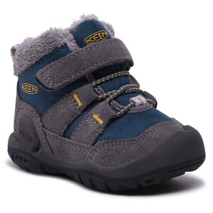 Šnurovacia obuv Keen - Knotch Chukka 1026817 Steel Grey/Blue Wing Teal.
