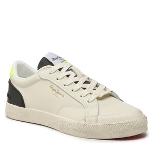 Plátenky Pepe Jeans - Kenton Vintage Ww PLS31407  White 800.