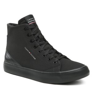 Sneakersy Tommy Hilfiger - Th Hi Vulc Core Canvas FM0FM04729 Blac BDS.